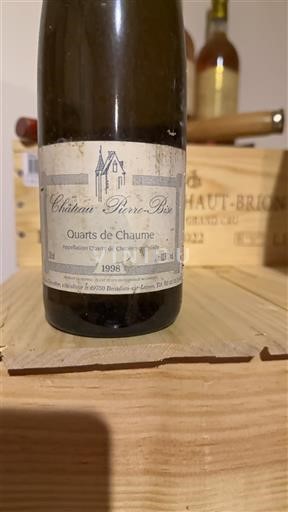 Thung lũng sông Loire Quarts de Chaume Château Pierre-Bise 1998