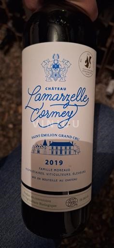 Bordeaux Saint-Émilion Grand Cru Grand Cru Château Lamarzelle-Cormey 2019