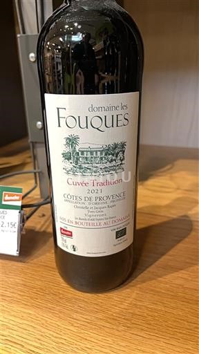 Provenza Côtes-de-Provence Domaine Les Fouques Tradition 2021