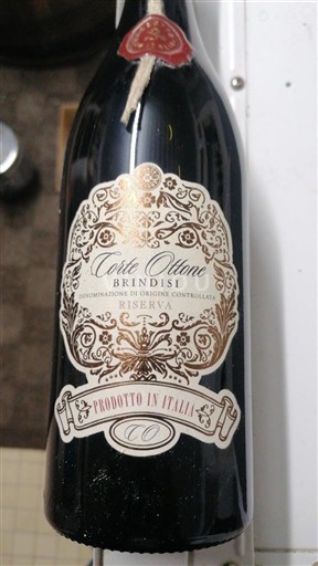 Puglia Brindisi Colle Ottone Riserva 2013