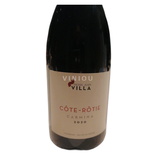Vale do Ródano Côte-rôtie Pierre Jean Villa Carmina Não Sazonado