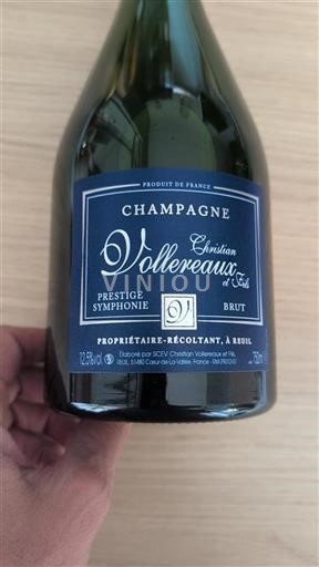 Champagne Šampanské Christian Vollereaux et Fils Prestige Symphonie Neročník