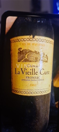 Bordeaux Fronsac Château La Vieille Cure 1983