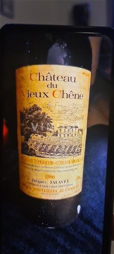 Bordeaux Nespecifikováno Château Vieux Chêne 1986
