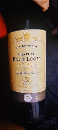 Bordeaux Haut-Médoc Cru Bourgeois Château Haut-Logat 1990