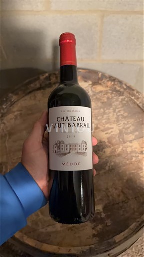 Bordeaux Médoc Cru Bourgeois Château Haut Barrail 2019