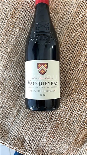 Rona dolina Vacqueyras Les Montmoures Prestige 2022