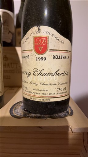 Bourgondië Gevrey-Chambertin Domaine Belleville 1999
