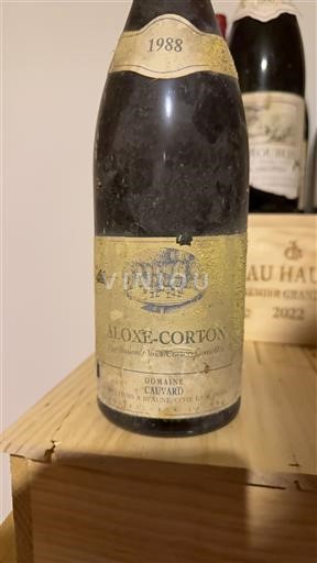 Bourgogne Aloxe-Corton Domaine Cauvard 1988