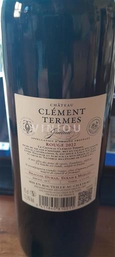 Sudoeste Gaillac Château Clément Termes Génération 2022