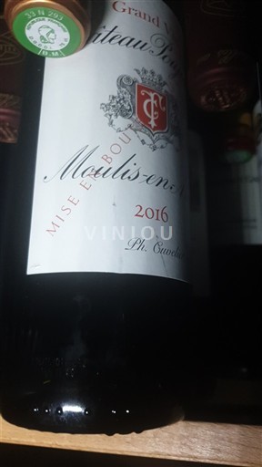 Burdeos Moulis-en-Médoc Château Pontac 2016