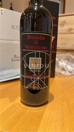 Toscana Brunello di Montalcino Verbena Riserva 2013