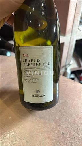 Burgundy Chablis Premier Cru Domaine Jean-Marc Brocard Vau de Vey 2018