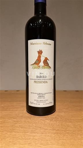 Piëmont Barolo Marziano Abbona Pressenda 2016