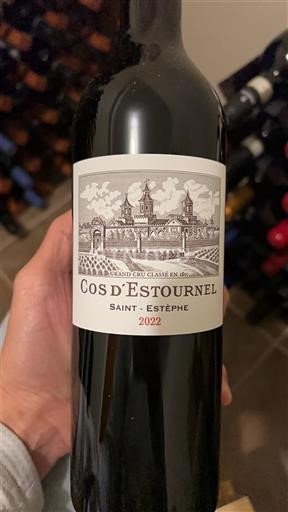 Bordeaux Saint-Estèphe Grand Cru Cos Estournel 2022