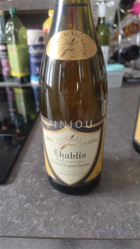 Burgundi Chablis Domaine Emeline Carrion 2001