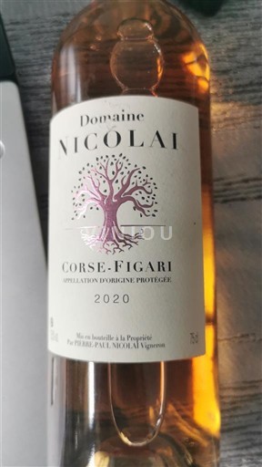 Corse Không được chỉ định Domaine Nicolai 2020