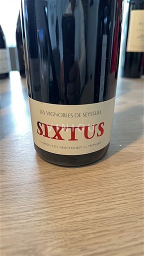 Alpy a Rhonské oblasti Rhodanské pahorkatiny Les Vignobles de Seyssuel Sixtus 2014