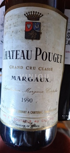 Bordeaux Margaux Grand Cru Château Pouget 1990