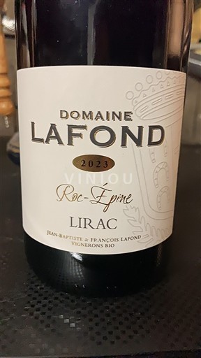 Rhône-dalen Lirac Domaine Lafond Roc Epine 2023