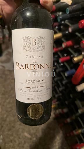 Bordeaux Château Le Bardonne 2015