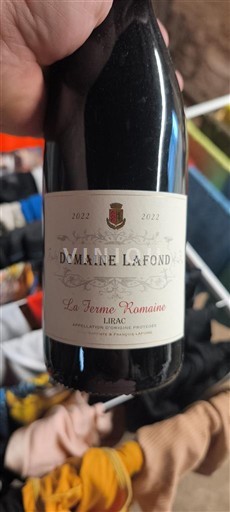 Rhône Valley Lirac Domaine Lafond La Ferme Romaine 2022