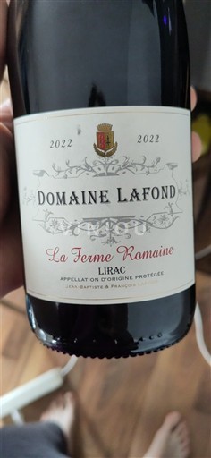 Lugina e Ronës Lirac Domaine Lafond La Ferme Romaine 2022