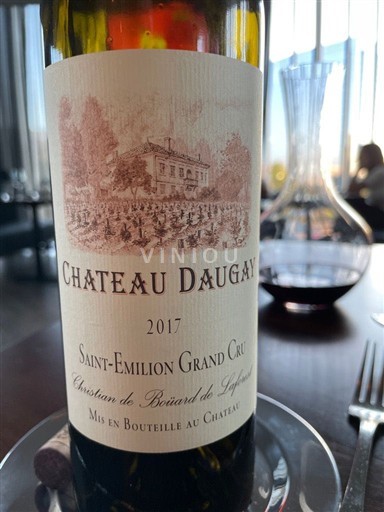 Bordeaux Saint-Émilion Grand Cru Grand Cru Château Daugay 2017