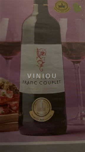 Bordeaux Ni doloceno Château Franc Couplet 2023
