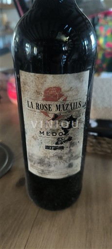 Bordeaux Médoc La Rose Mazails Non Millésimé