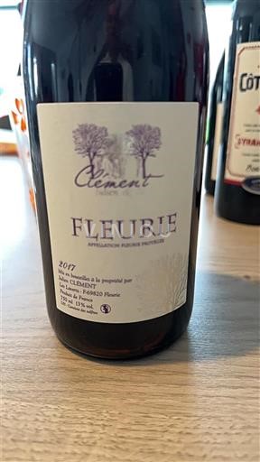 Beaujolais Fleurie Clément 2017