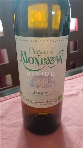 Bordeaux Graves Château Monbazan 2024