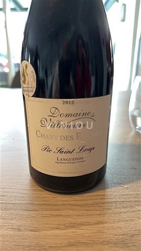 Languedoc Pic-saint-loup Domaine Villeneuve Chant des Roches 2013