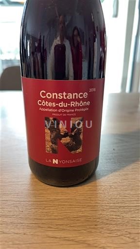 Rhône Valley Côtes du Rhône La Nyonsaise Constance 2018