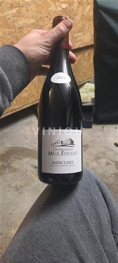 Burgundia Mercurey Domaine Meix Foulot 2023