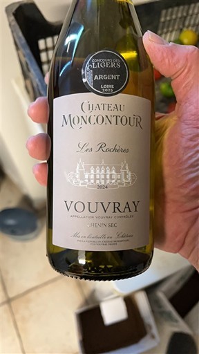 Thung lũng sông Loire Vouvray Château Moncontour Les Rochers 2022