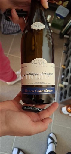 Burgundsko Maison Colin Seguin Philippe Auguste 2023