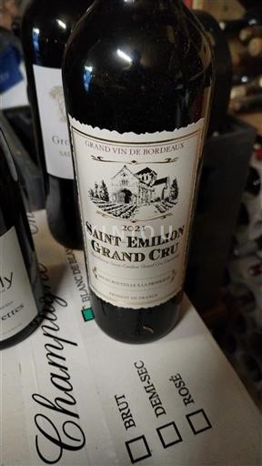 Bordeaux Saint-Émilion Saint Emilio grand cru 2021