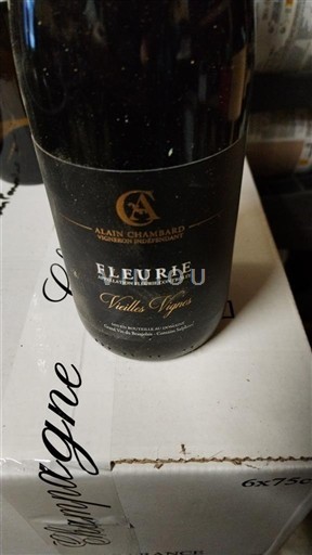 Beaujolais Fleurie Alain Chambard Vieilles Vignes 2019