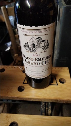 Bordeaux Saint-Émilion Grand Cru Saint-Emilion Grand Cru 2021