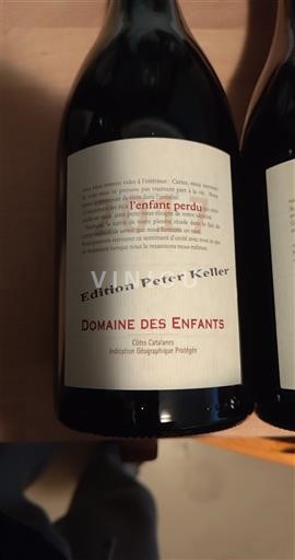 Languedoc og Roussillon Catalansk skråning Domaine Des Enfants l'Enfant perdu Edition Peter Keller 2017