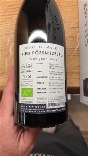 Štýrsko Südsteiermark DAC Erwin Sabathi Ried Pössnitzberg 2020