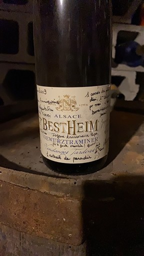 Elzas Gewurztraminer Bestheim Joyeux Anniversaire BPA 2006