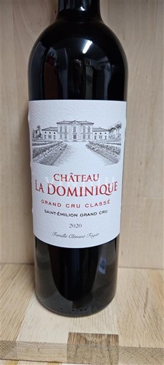 Bordeaux Saint-Émilion Grand Cru Grand Cru Classé Château La Dominique 2020