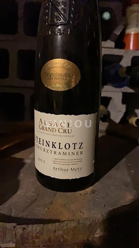 Elzas Niet gespecificeerd Grand Cru Arthur Metz Steinklotz Gewurztraminer 2011