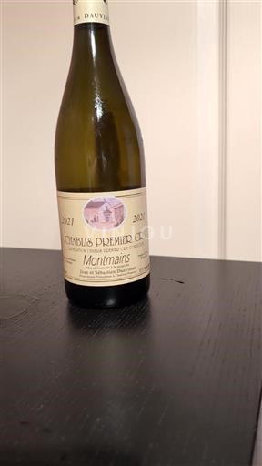 Burgundi Chablis Premier Cru Jean et Sébastien Dauvissat Montmains 2021