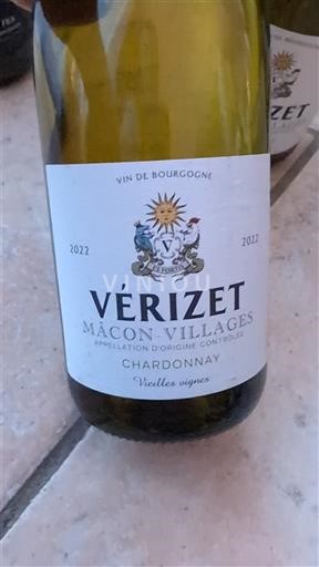 Burgundi Mâcon ja Mâcon-kylät Vérizet Vieilles vignes 2022