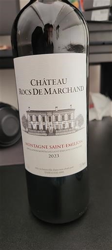 Bordeaux Montagne-saint-émilion Château Rocs de Marchand 2023
