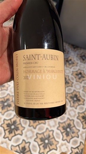 Bourgondië Saint-Aubin Premier Cru Pierre-Yves Colin-Morey Hommage à Marguerite 2023