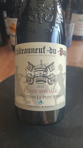 Rhônedalen Châteauneuf-du-Pape Véronique & Angelo Spéciale - Sélection Le Petit Serre 2016